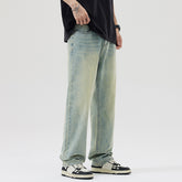 Plus Size Men's Summer New Thin Type Jeans